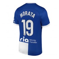 Atletico Madrid Alvaro Morata #19 Gostujuci Dres 2023-24 Kratak Rukav